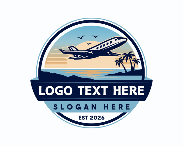 Airplane Beach Getaway