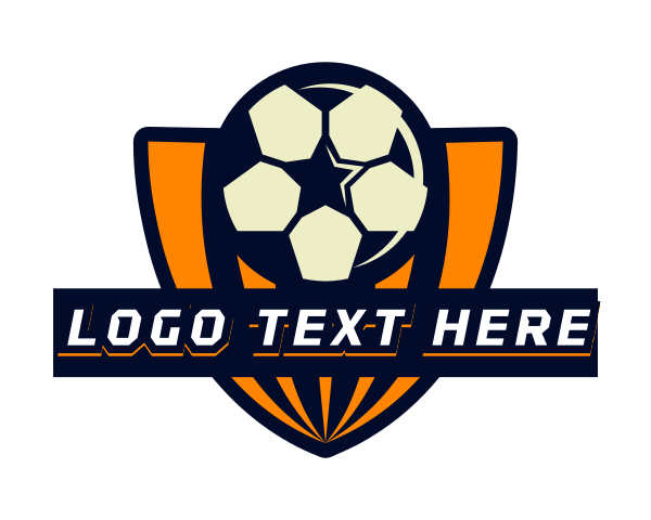 Soccer Ball Team Emblem